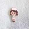 Мультяшная капля масла брошь женская японская студентка сумка булавка на грудь цветок