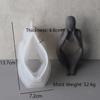Three-Dimensional Crystal DIY Silicone Mould for Making Human Body Meditation Epoxy Resin and Concrete Casting MIT