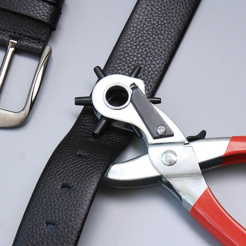 Профессиональный инструмент для пробивки кожи для ремней, ремешков для часов, сумок, многофункциональные плоскогубцы