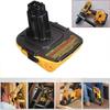 Для инструментов Dewalt 18V Конвертер для литиевой батареи Dewalt 20V DCA1820 Адаптер батареи Работает для Dewalt Max Dcb200 Dcb201 Dcb203
