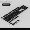 PBT Horizon Двухслойные Колпачки для Клавиш Молочный Пудинг Желе - Полупрозрачный Набор для Механической Клавиатуры