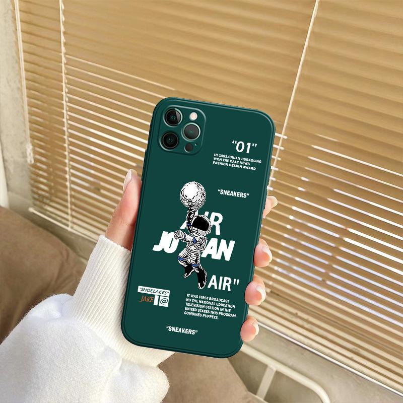 Fashion Soft Lovely Phone For Iphone 7 11 8 X Plus 13 XS 6s Pro 14 6 Mini XR Max 12 TPU Soft Straight Silicone Silicon Case Cover