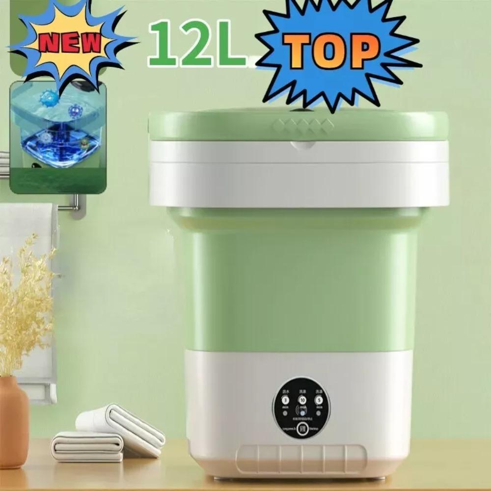 Складная дорожная стиральная машина 12 л мини-стиральная машина для стирки одежды носков нижнего белья