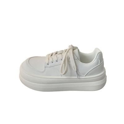 Модная белая обувь женская платформа женские кроссовки повседневные балетки корейская мода спорт теннис винтаж каваи вулканизированная весна лето 2024