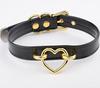 Heart Choker Collar Submissive Symbolic Jewelry Kink Fetish Collars & Leashes