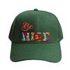 Be Nice Psychedelic Woman Man Baseball Cap Adult Adjustable with Curved Brim Hiking Fishing Hat trucker cap