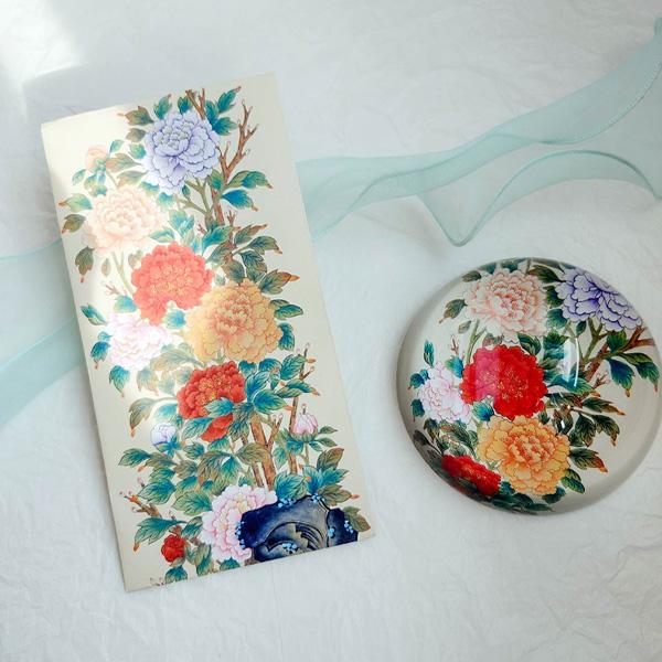 Набор конвертов Minhwa "Пять благословений" – 2024 MU:Премия DS: Эксклюзив Национального музея Кореи