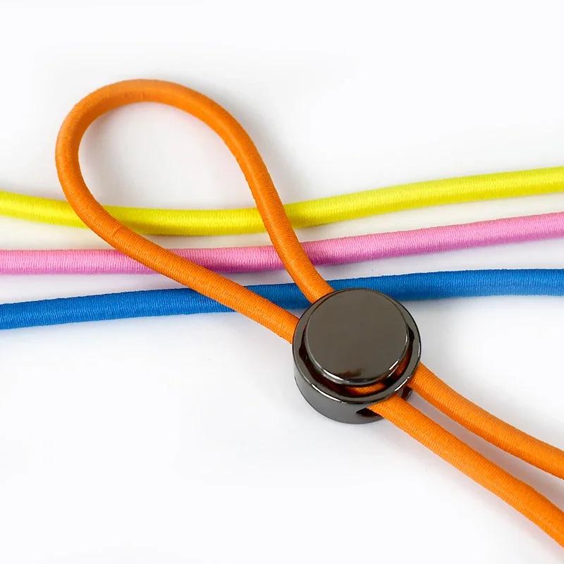 5/10/20 м 4 мм Многоцветная эластичная лента Круглая резинка для волос Банджи Шнурок для шляпы Резинки Одежда Пружинный шнур Швейная косая бейка