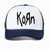 Korn Музыкальный Концерт Рок-группа Мировое турне Бейсболка Унисекс Винтажная Металл Готика Папа Летняя Сетчатая Дышащая Кепка Тракер