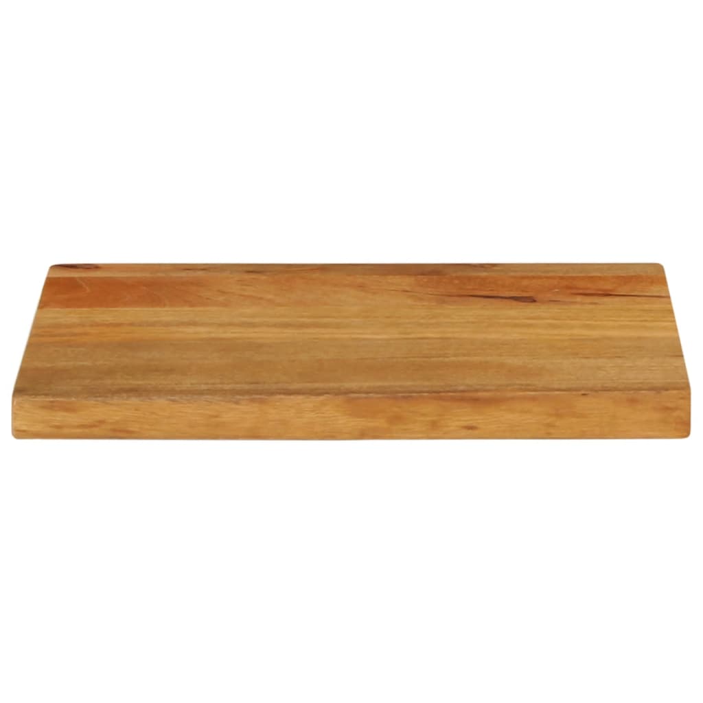Vidaxl Blat Stołu Z Naturalną Krawędzią, 40X20X2,5 Cm, Drewno Mango