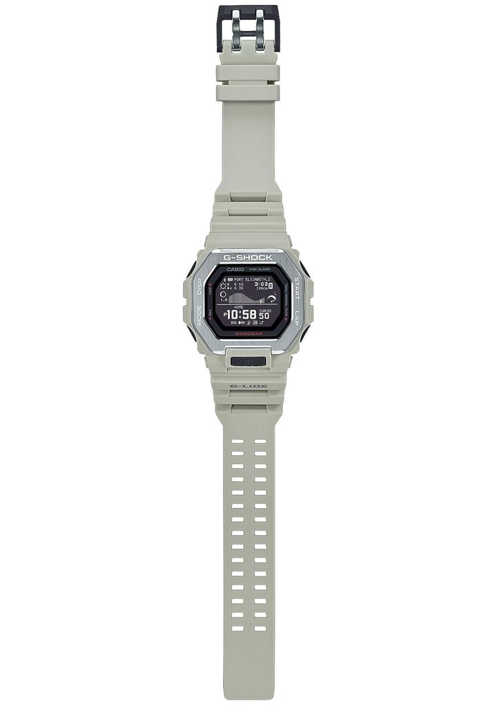 Watch Equipped with Bluetooth Biomass Plastic Beige [Casio] G-Shock [] G-LIDE GBX-100-8JF Men's