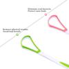 2Pcs Tongue Scraper Cleaner Oral Scrapers Bad Breath Cleaning Oral Care Tools for Adults