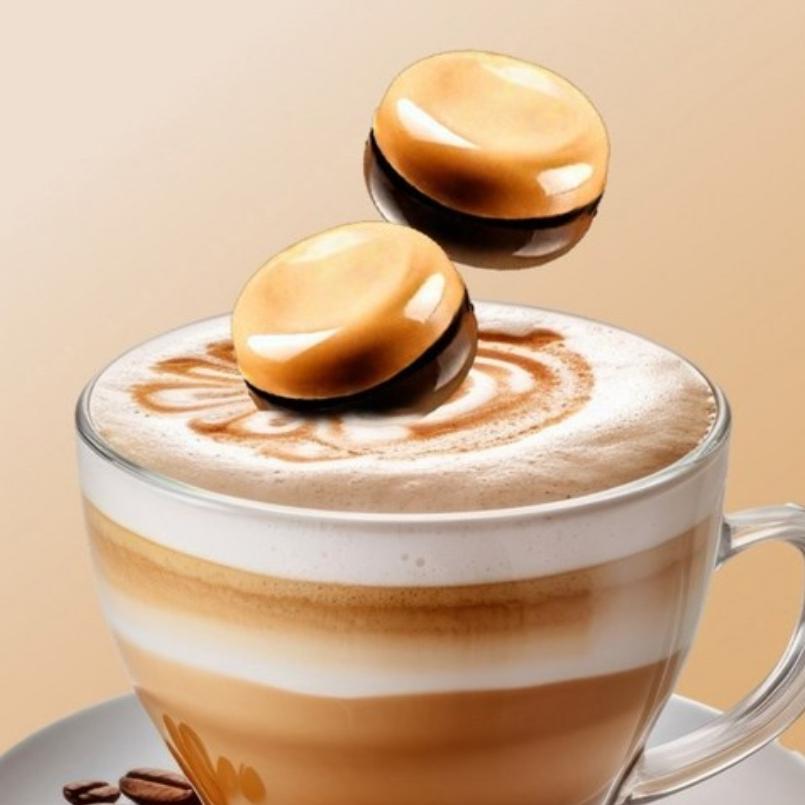 [Kopiko] Кофе / Капучино / Кофе без сахара, Конфеты со вкусом, Блистер 32 г