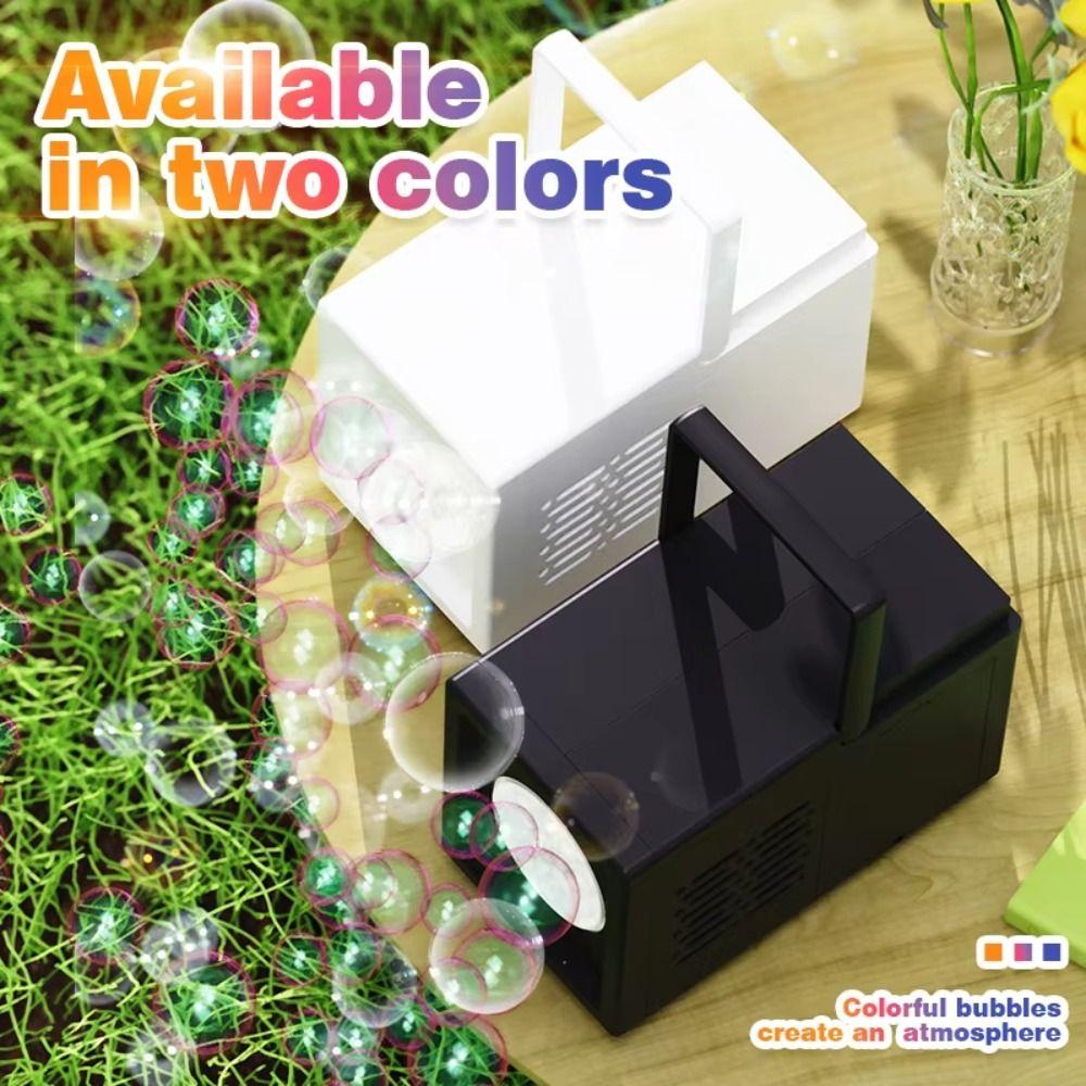 Полностью автоматическая игрушка для выдувания пузырей 10 отверстий Детская машина для пузырей Детская игрушка