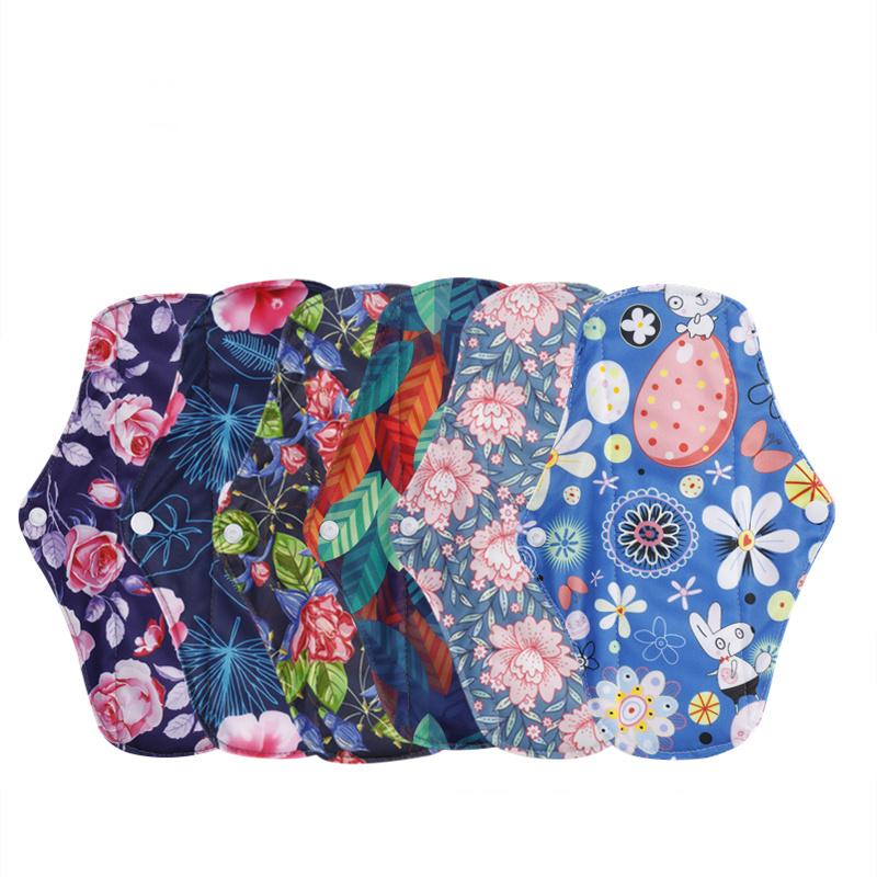 4 шт бамбуковый уголь гигиенические салфетки многоразовые менструальные салфетки для беременных