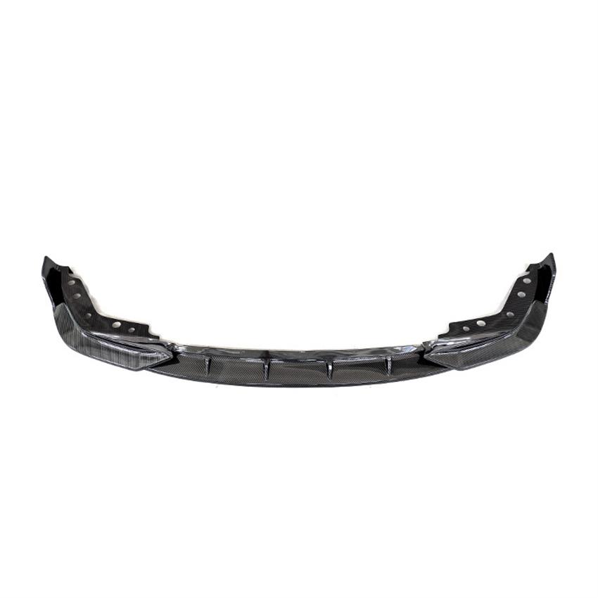 Carbon Look Front Bumper Lip Spoiler Splitter Diffuser Cover Canards tuning For BMW 3 Series G20 G21 G28 2019-2022 M Pack