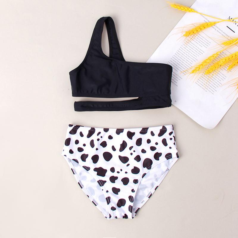 Детский купальник Детский купальник Купальник для девочек с высокой талией