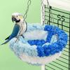 Bite Resistant Parrot Cotton Nest Warm Bird Swing Toy Parrot Sleeping Bed  Bird Cage