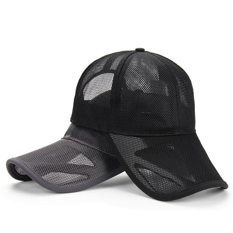 Big Head Man Large Size Baseball Hats Summer Outdoors Full Mesh Sun Hat Men Plus Size Sport Cap 56-60cm 60-65cm