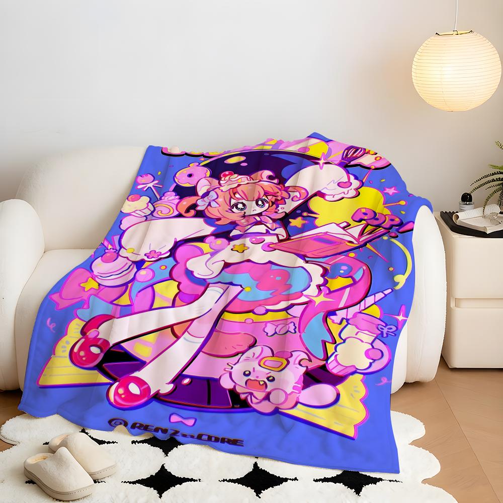 Игровое одеяло M-Muse D-Dash Throw из фланели, легкое, уютное, прочное, моющееся, милое, классное