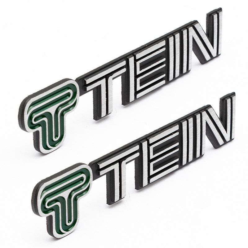 TEIN metal label three-dimensional car logo, tail label car logo, modification label, aluminum label, brushed aluminum alloy body sticker