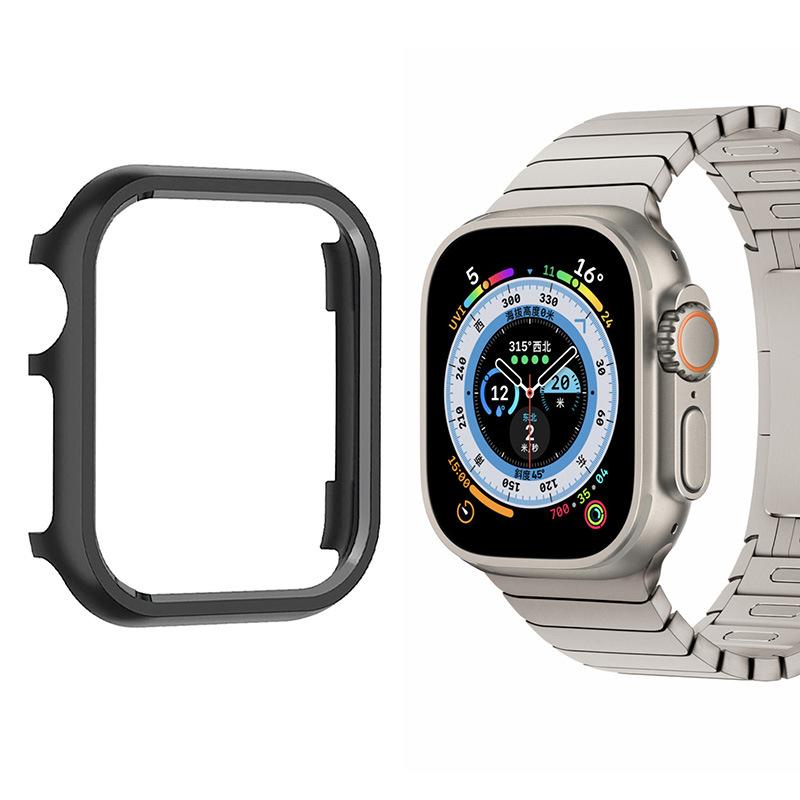 Алюминиевый Сплав Чехол Для Apple Watch 49мм 46мм 42мм 45мм 41мм 44мм 40мм Металлический Бампер iWatch Серии Ultra 11 10 9 8 7 6 5 SE Корпус