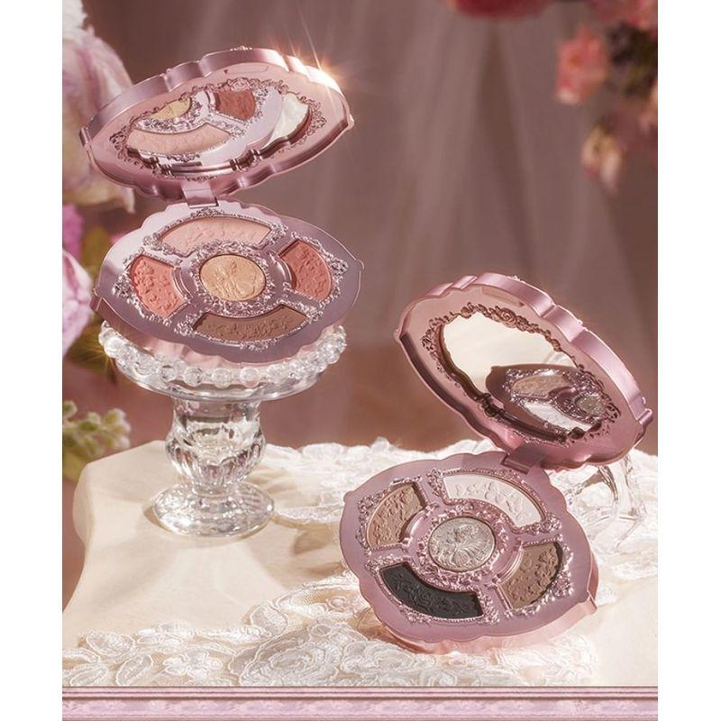 Flower Knows - Палитра макияжа «Сказки середины лета» с тиснением, пять цветов - 03
