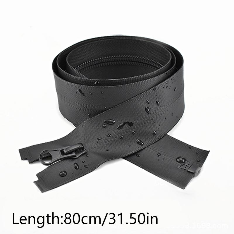 1 шт. невидимая молния с открытым концом аксессуары для одежды для уличной куртки 5 # комплект для ремонта водонепроницаемой молнии