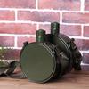 560ml/800ml 304Stainless Steel Hip Flask Wine Flagon Water Bottle Camping Bicycle Kettle with Straps