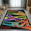 Хоррор Фредди F-FNAF Игры Гостиная Нескользящий Ковер Мягкий Ковер для Спальни Детской Игровой Комнаты Дивана, Домашний Декор Придверный Коврик Подарок