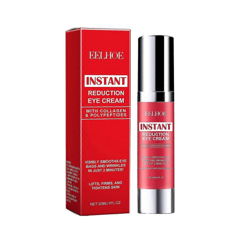 Revitalizing Eye Cream with Collagen & Peptides Hydrating Anti-Wrinkle Serum for Bright, Youthful Eyes Fights Fine Lines, Diminishes Dark Circles &
