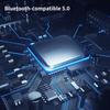 T17 Bluetooth-совместимые наушники-вкладыши с шумоподавлением, цифровой дисплей, стереозвук, беспроводные наушники для музыки
