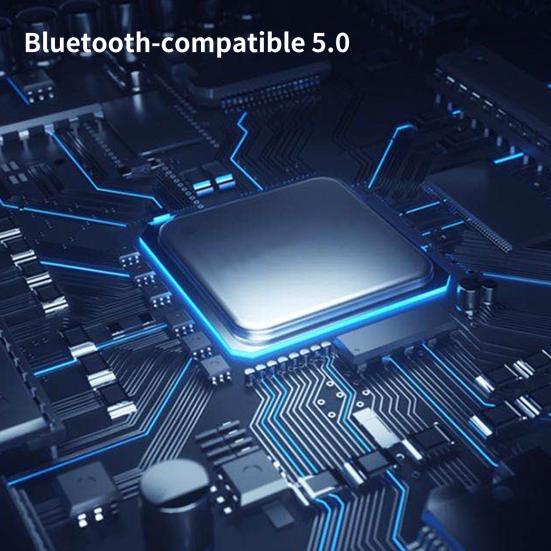 T17 Bluetooth-совместимые наушники-вкладыши с шумоподавлением, цифровой дисплей, стереозвук, беспроводные наушники для музыки