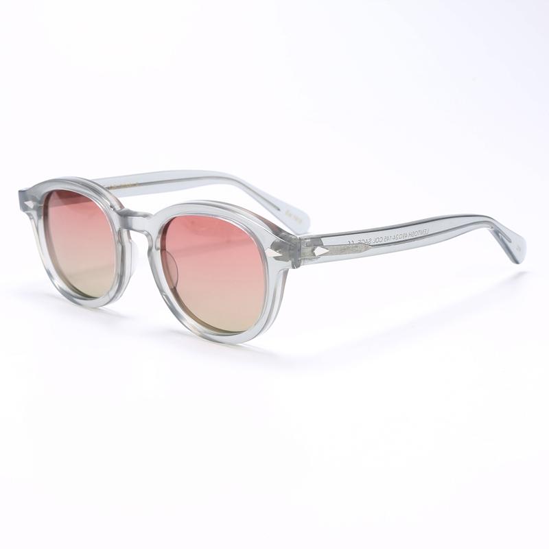 Поляризованные солнцезащитные очки для мужчин, брендовые Lemtosh Johnny Depp, солнцезащитные очки с линзами для женщин, роскошные винтажные ацетатные солнцезащитные очки для водителя