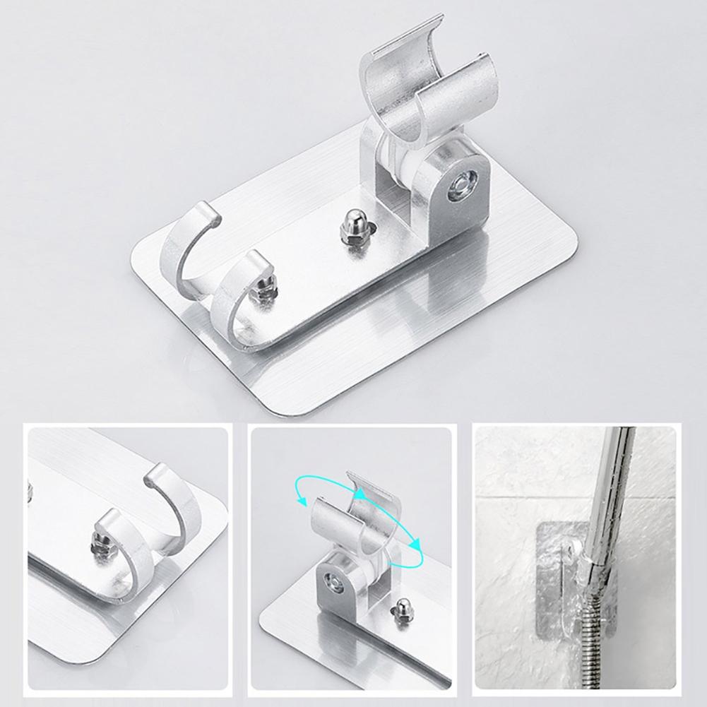 Держатель для душевой лейки Дом и сад 1 шт. Регулируемый алюминиевый