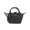 Le Pliage Cuir Мини Сумка-Пельмень Женская Сумка на Плечо Черная 10099757001