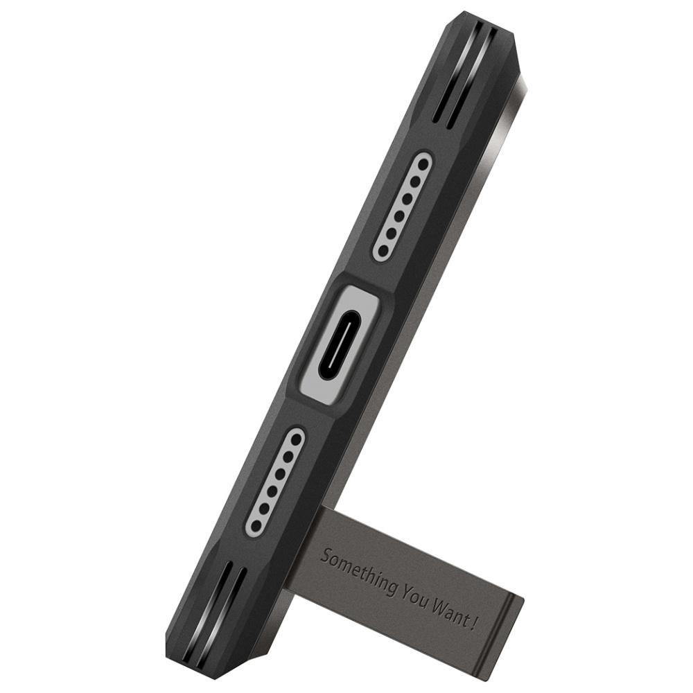 Spigen Tough Armor "T" MAG MagSafe Case for iPhone 17 Pro Max gunmetal