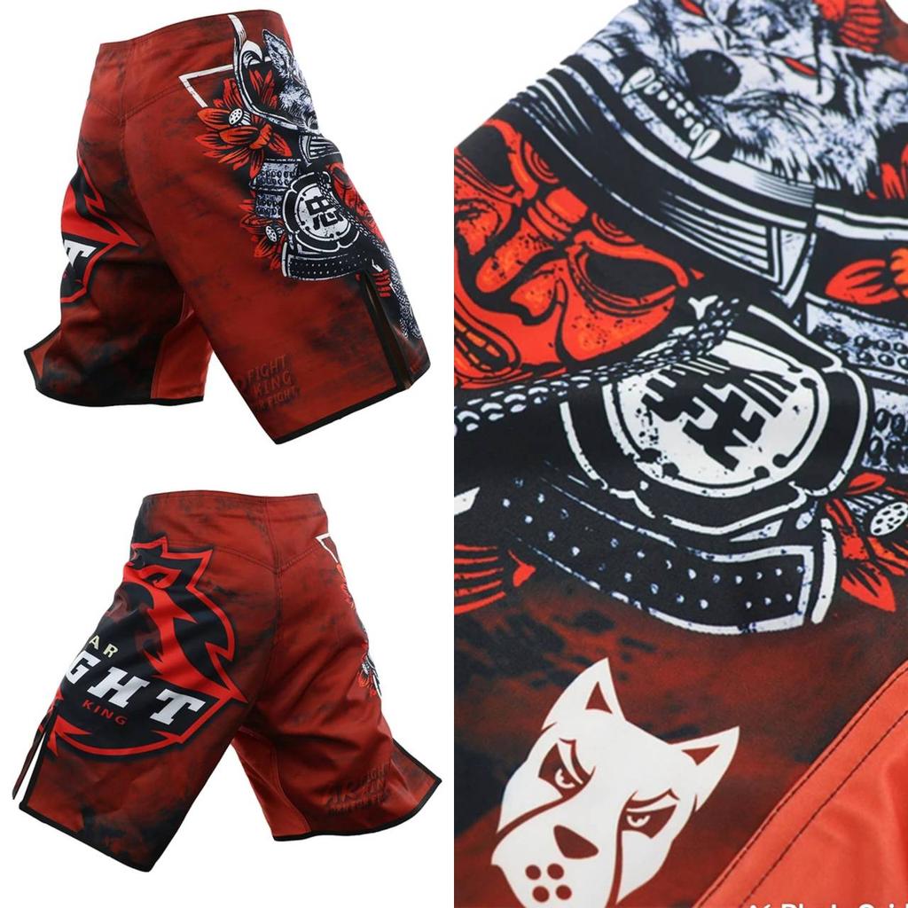 Брюки Tiger MMA Боевые боксерские шорты для мужчин Фитнес Тренажерный зал Спортивные джиу-джитсу Кикбоксинг Муай Тай Шорты Crossfit BJJ Fight Wear Wear