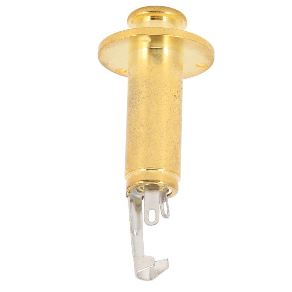 Metal Output Jack Socket Black/Gold/Silver Guitar Output Jack Endpin Output Jack Electric Guitar