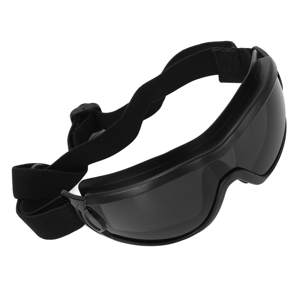 Dog Goggles Wind Proof UV Proof Fog Proof Dog Sunglasses with Adjustable Strap for Outdoor Silver