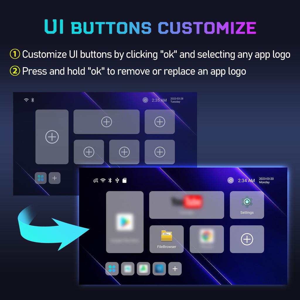 K98 PLUS Android 13.0 Smart TV Box RK3528 Quad-core UHD 4K Media Player H.265 8K Decoding HDR10+