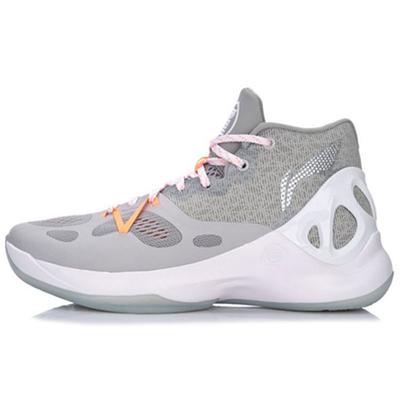 Баскетбольные кроссовки Li Ning Sonic 5 Minimalist Universal Mid-Top, мужские кроссовки Micro-Crystal-Gray ABAM019-3