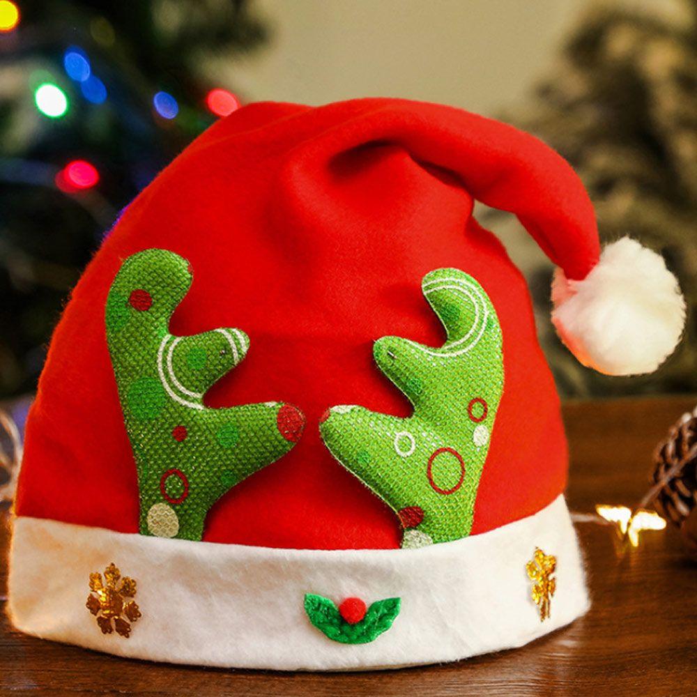 Christmas Gift Lovely Classic Santa Claus Cap Christmas Hat Festival Supplies Plush