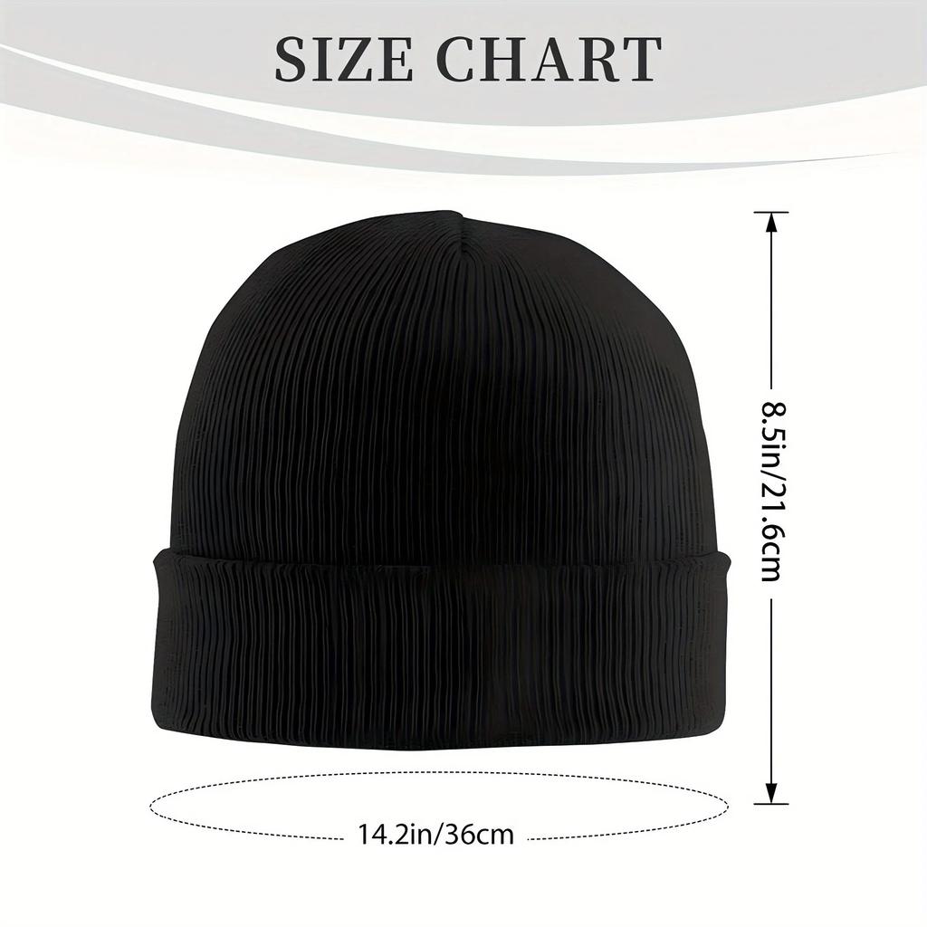 New Kamala Harris Madam President Knit Hat Beanies Autumn Winter Hat Warm Hip Hop Cap For Unisex Women