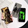Back Shell Depredador Alien Phone Cases Cover For Xiaomi Redmi Note 6 7 8 9S 9Promax 6A 7A 8A 9A Pro 8T Soft Black TPU