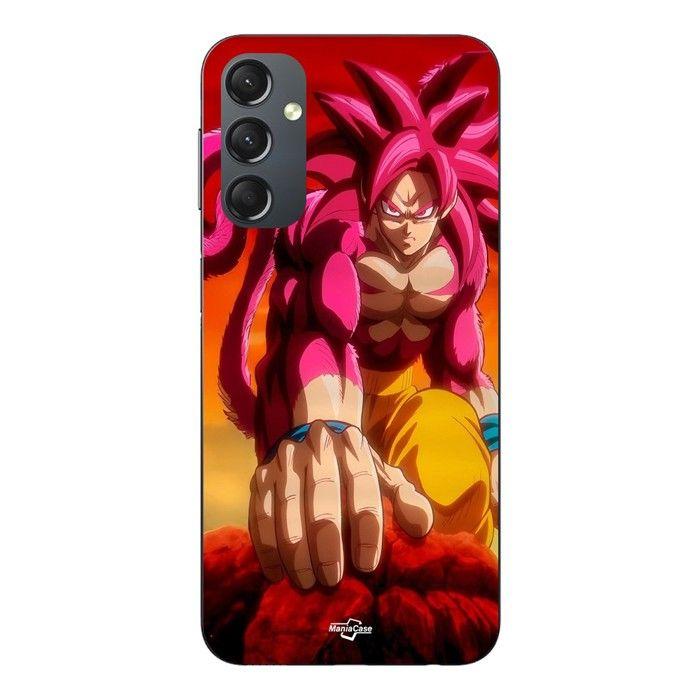 Чехол для Samsung galaxy A24 Dragon Ball Daima GOKU трансформация SSJ4 Maniacase