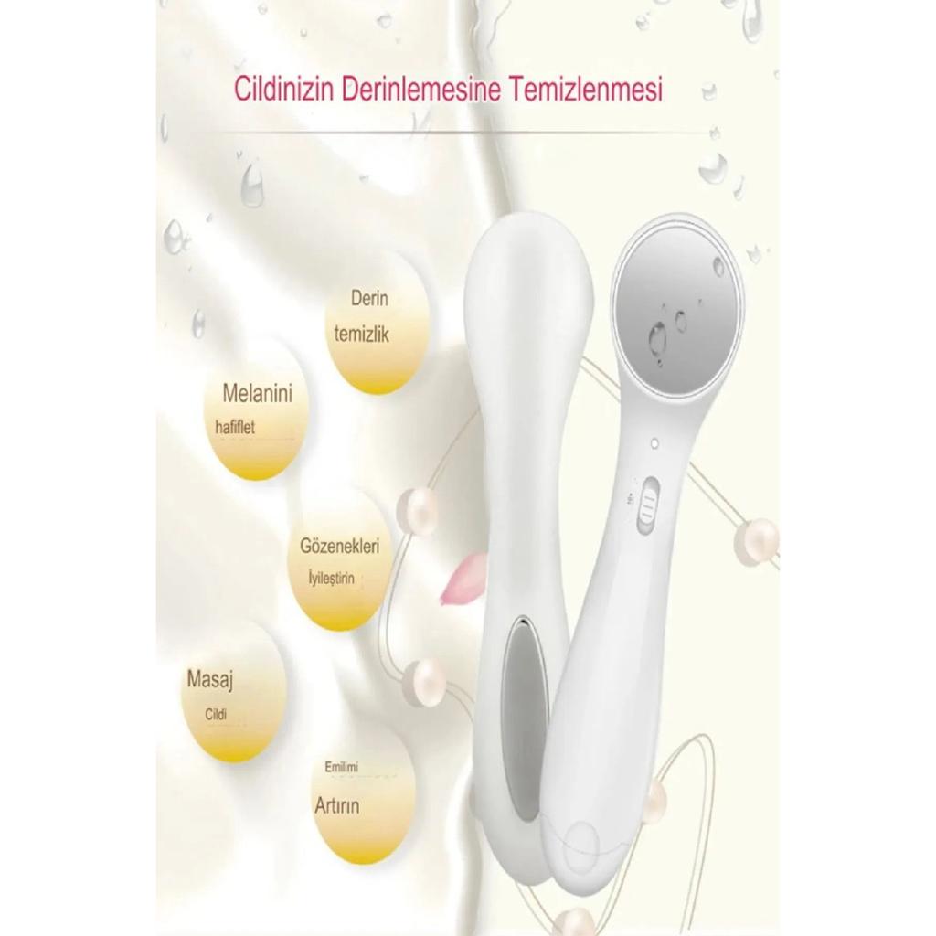 Мини-ионный массажер под глазами, вибрационный массажер для лица против морщин, обновление кожи на батарейках