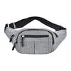 Мужская поясная сумка для телефона, устойчивая к брызгам, эластичный регулируемый поясной ремень, несколько отделений, застежка-молния, для активного отдыха, бега, велоспорта