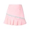 Li Ning Badminton Series Color Block Mid Waist Pleated Casual Skirt Women Skirts Light-Pink ASKU120-4