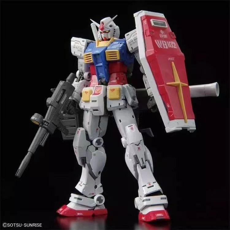 Новая модель для сборки Gaogao Rg Rx-78, фигурка-трансформер, набор, пластиковый робот, коллекционная статуэтка, украшение для стола, модели, игрушки, подарок на день рождения